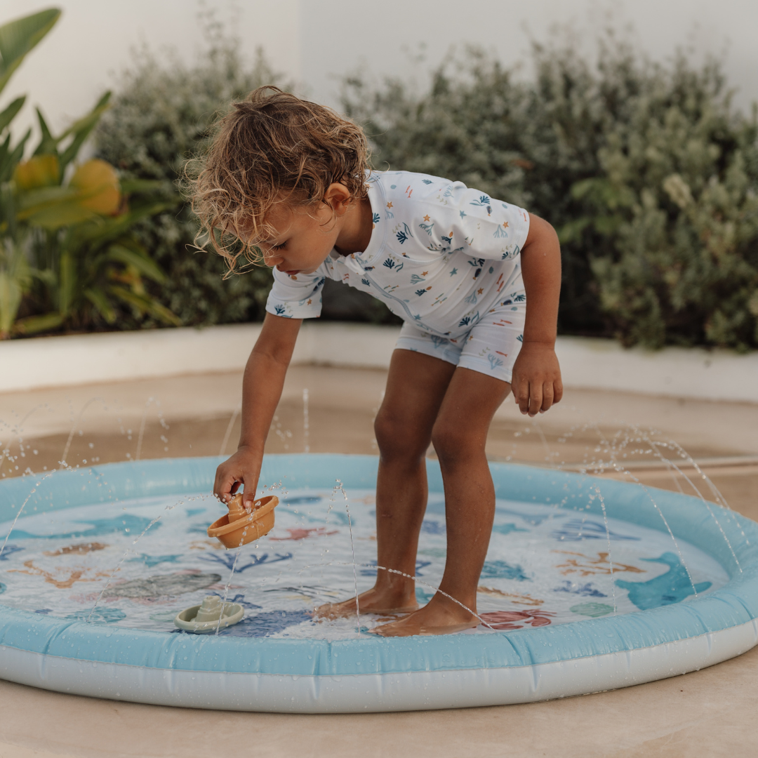 Little Dutch Sprinkler Mat | Ocean Dreams Blue