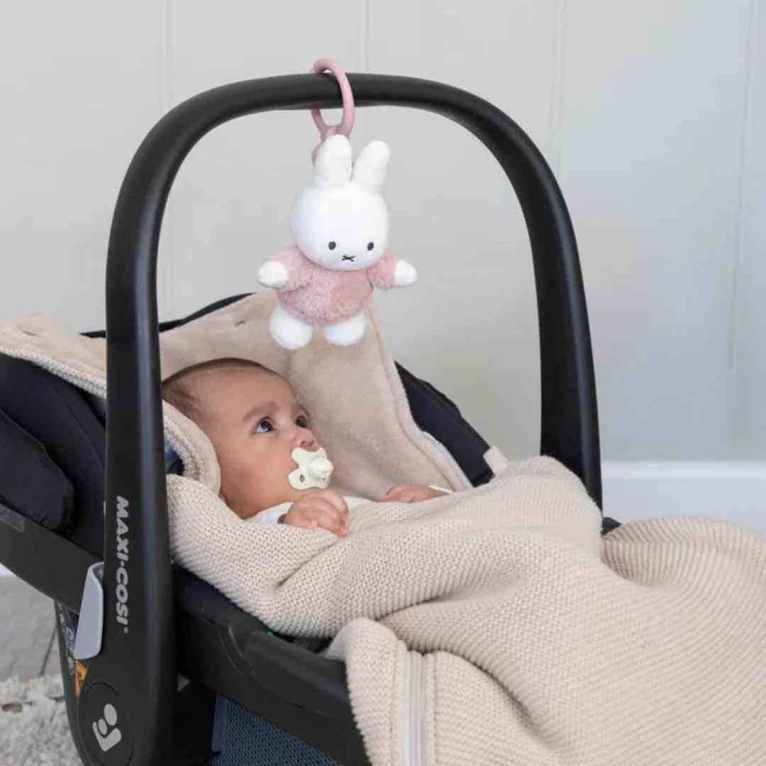 Miffy Hanging Toy | Fluffy Pink