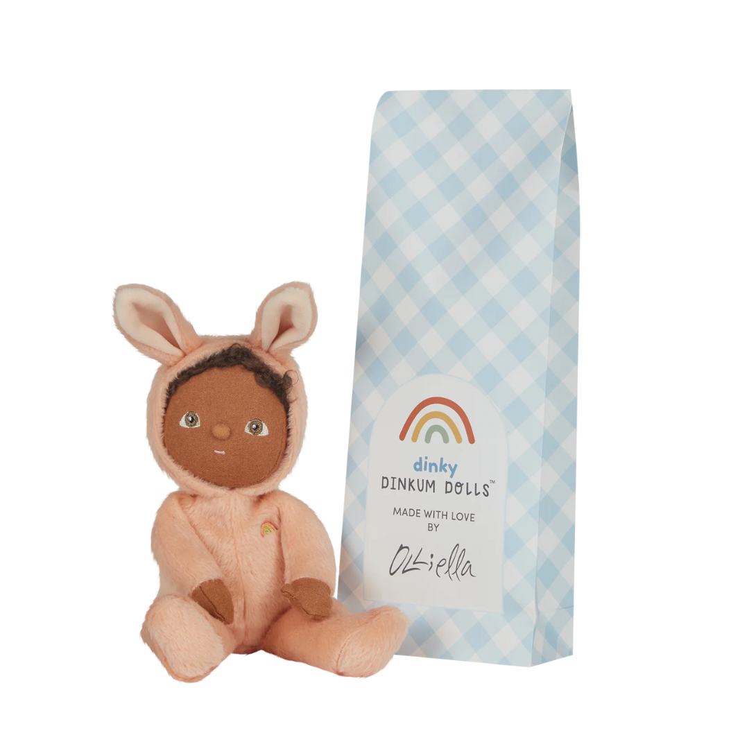 Olli Ella Dinky Dinkums Fluffle Family | Babs Bunny Apricot