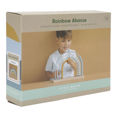 Little Dutch Wooden Abacus Rainbow | Blue