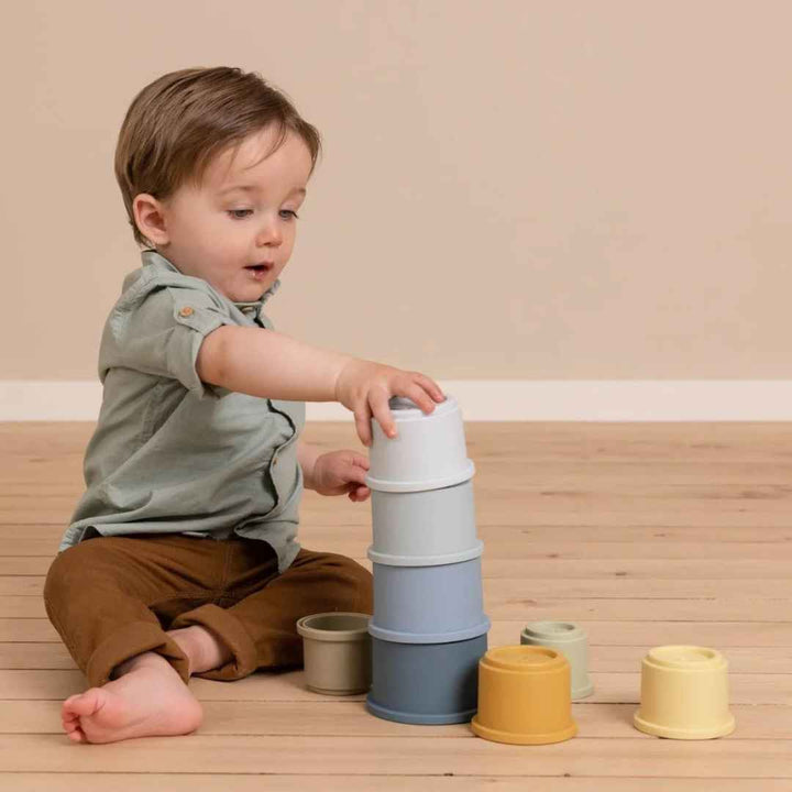 Little Dutch Stacking Cups | Blue