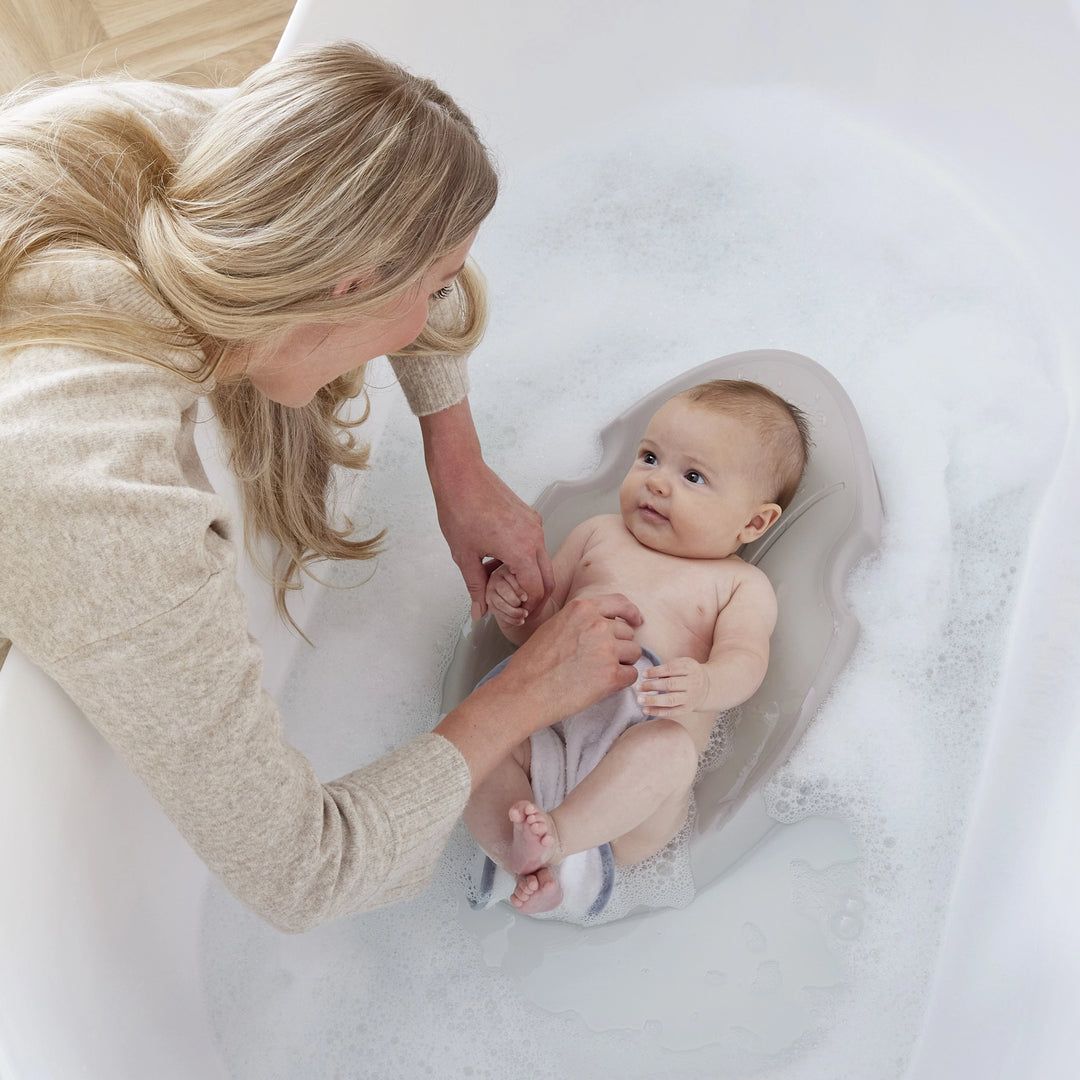 Shnuggle New Newborn Bath Support | Taupe