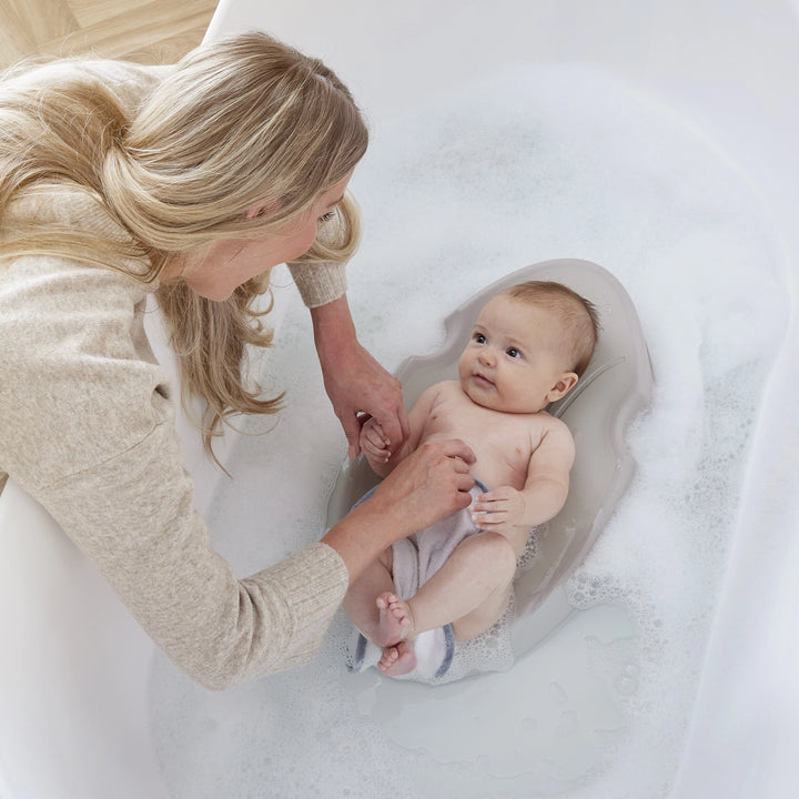 Shnuggle New Newborn Bath Support | Taupe