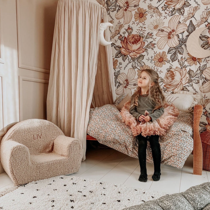 Personalised Teddy Chair Beige | Muzpony