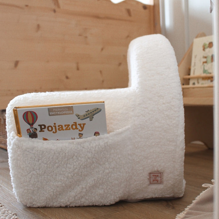 Personalised Teddy Chair White | Muzpony