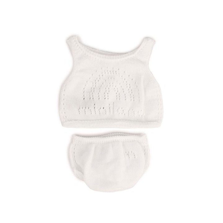 Doll Underwear Set | White