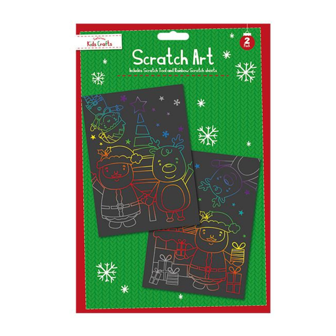Christmas Scratch Art Set
