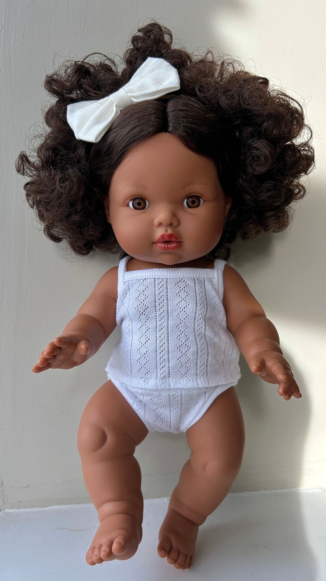 Pointelle Doll Set | White