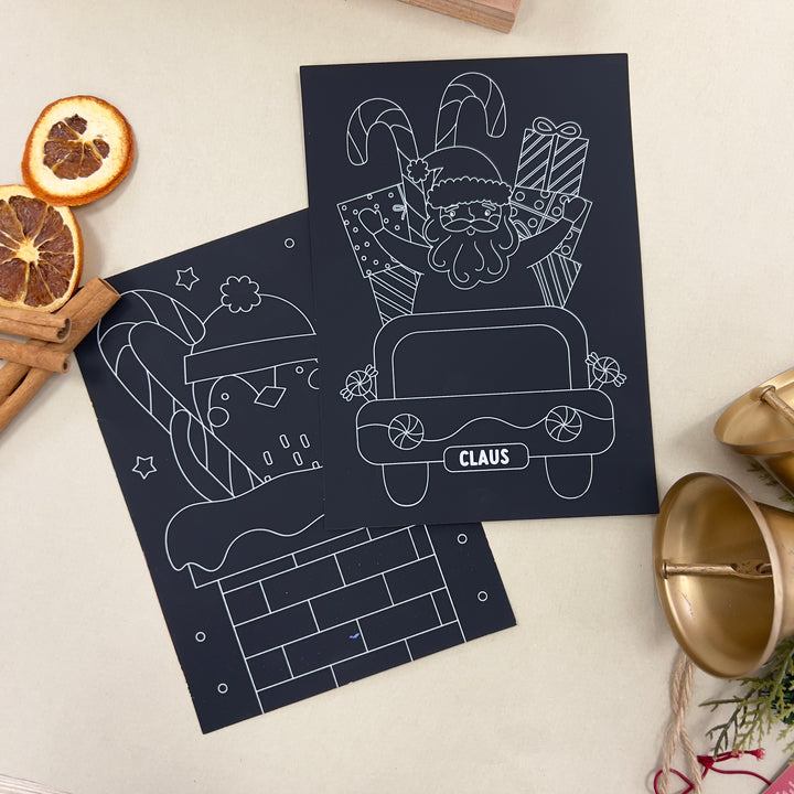 Christmas Scratch Art Set