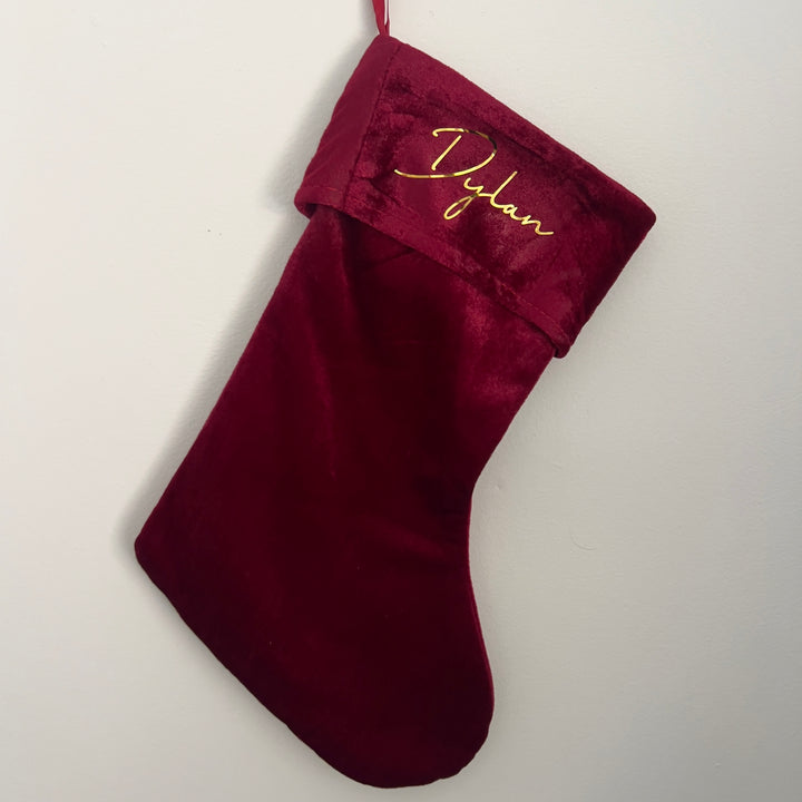 Personalised Christmas Stocking