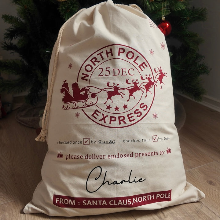 Personalised Christmas Sack