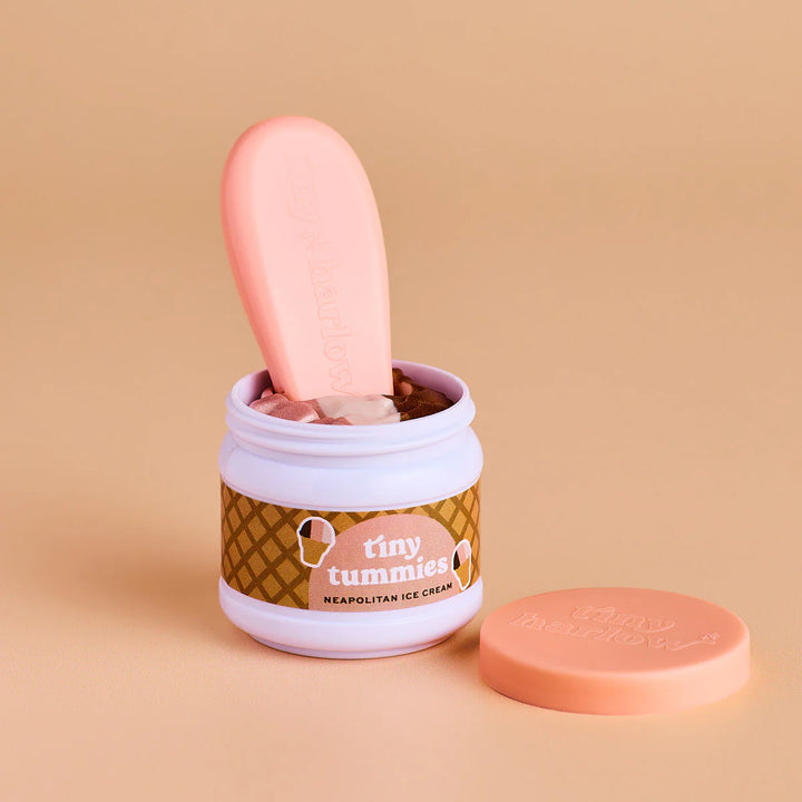 Tiny Harlow Tiny Tummies | Neapolitan Ice Cream