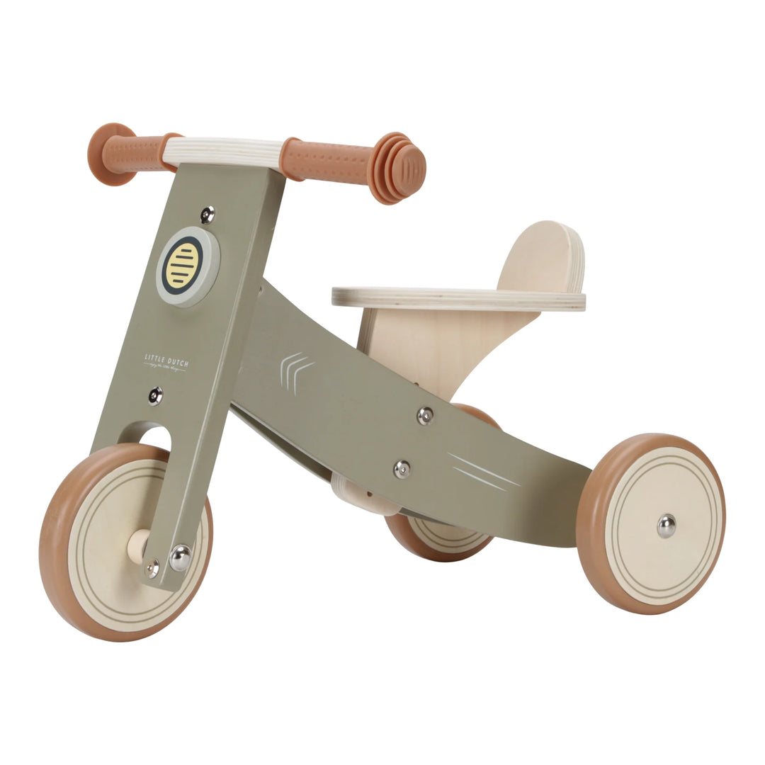 Little Dutch Wooden Tricycle | Olive