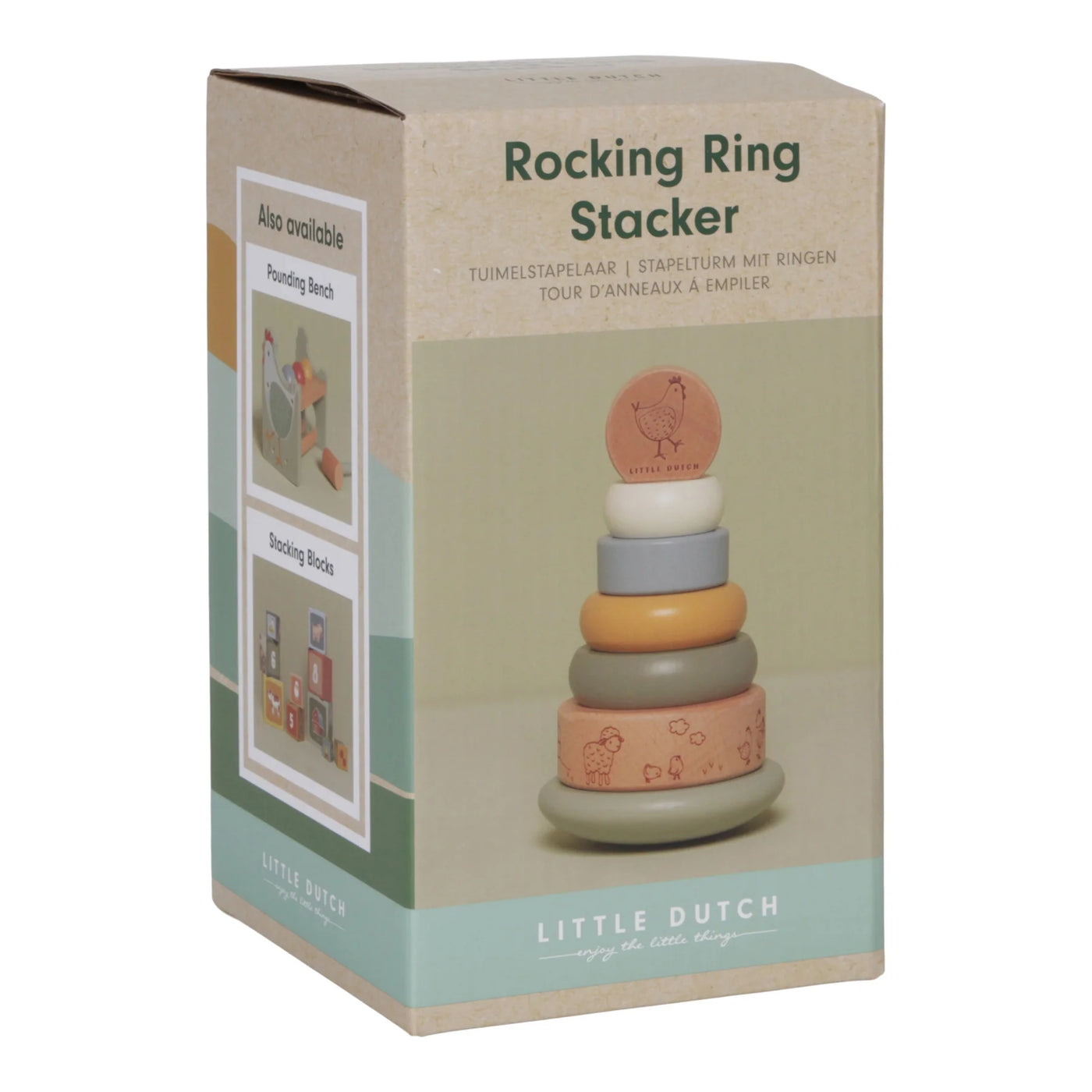 Little Dutch Rocking Ring Stacker | Little Farm