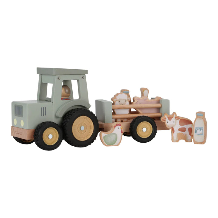 Little Dutch Tractor With Trailer | Little Farm