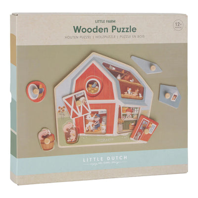 Little Dutch Wooden Puzzle | Little Farm