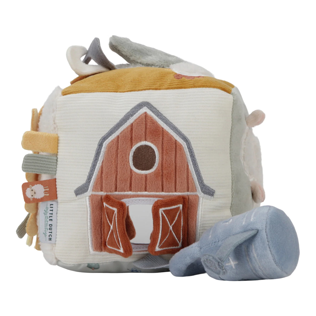 Little Dutch Soft Activity Cube | Little Farm