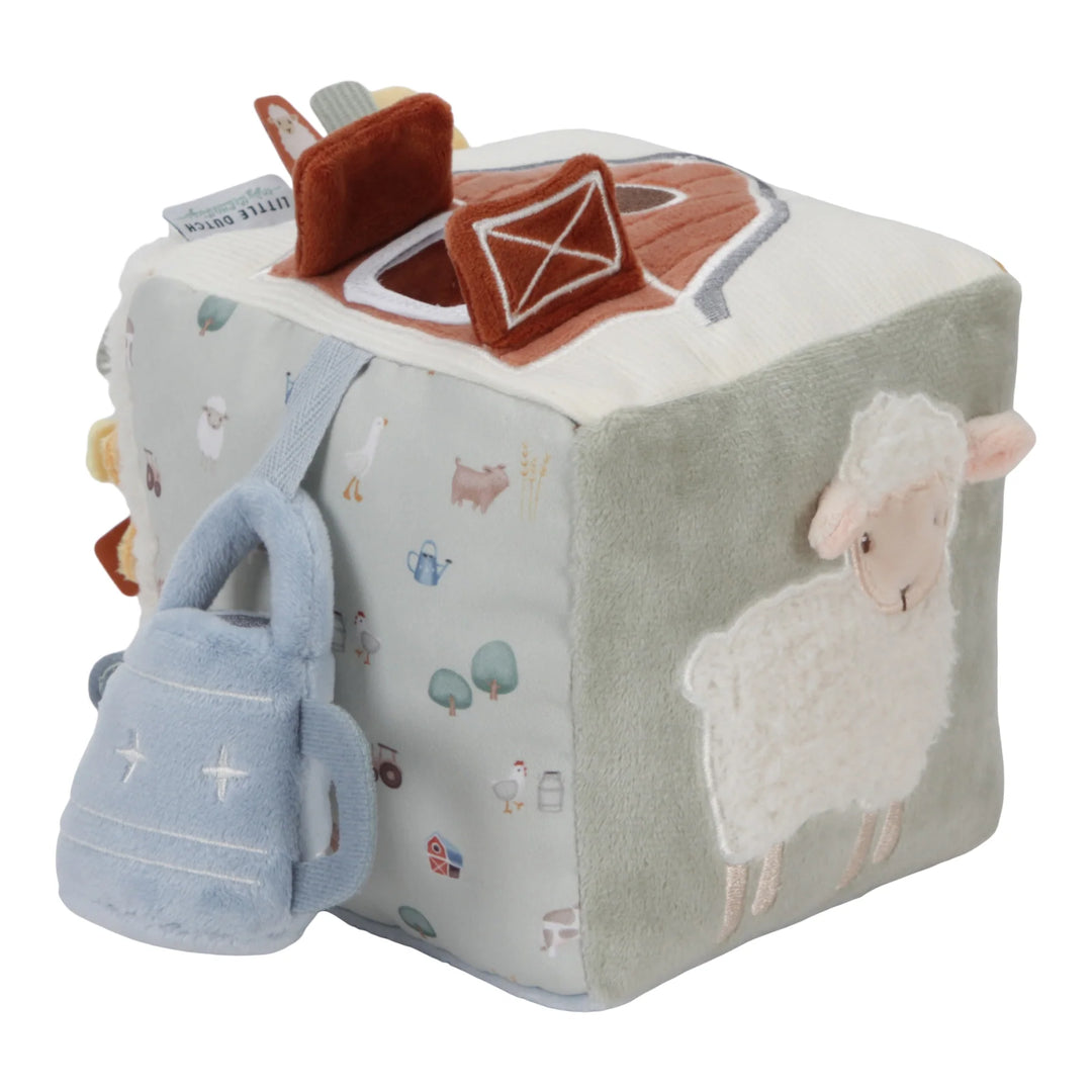 Little Dutch Soft Activity Cube | Little Farm