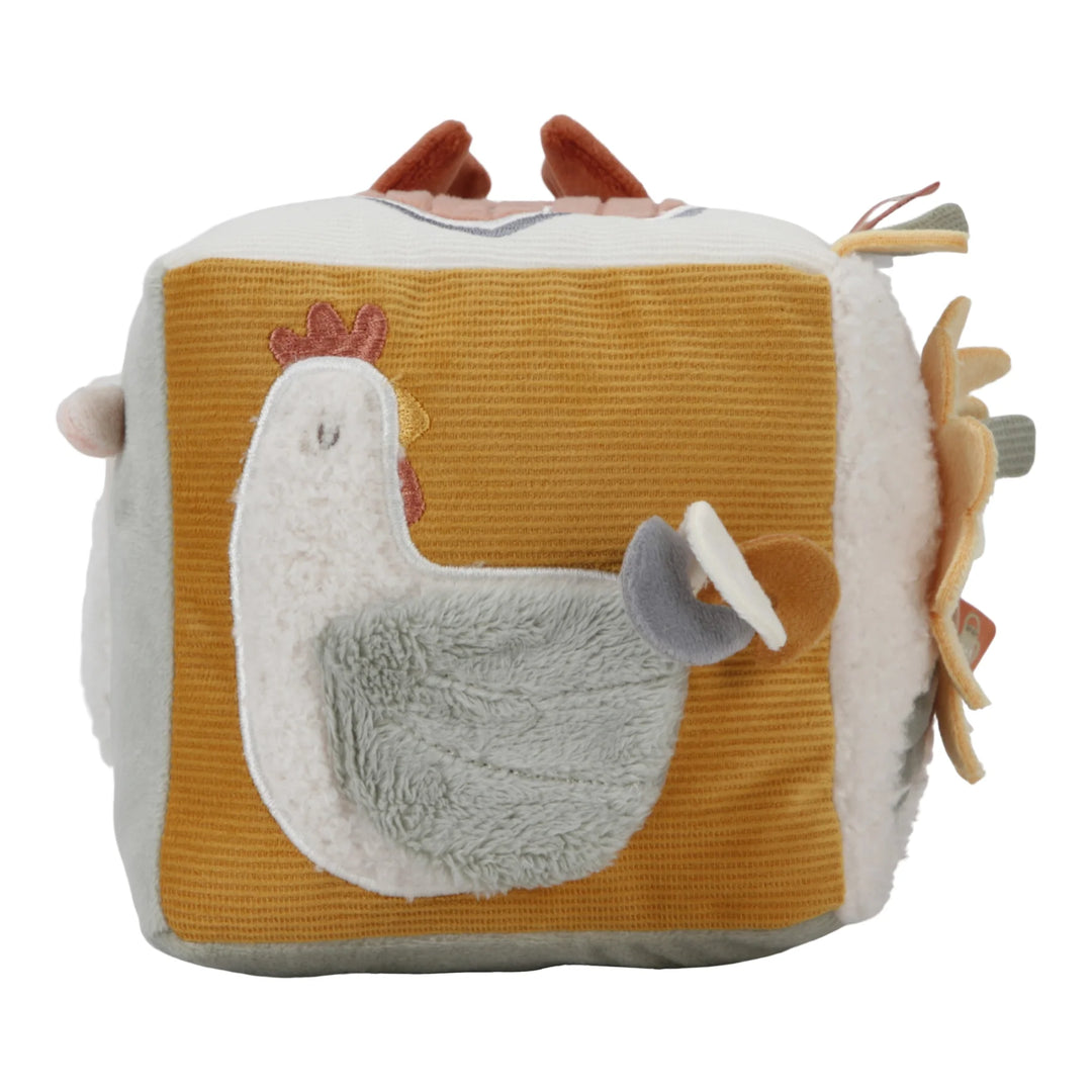 Little Dutch Soft Activity Cube | Little Farm