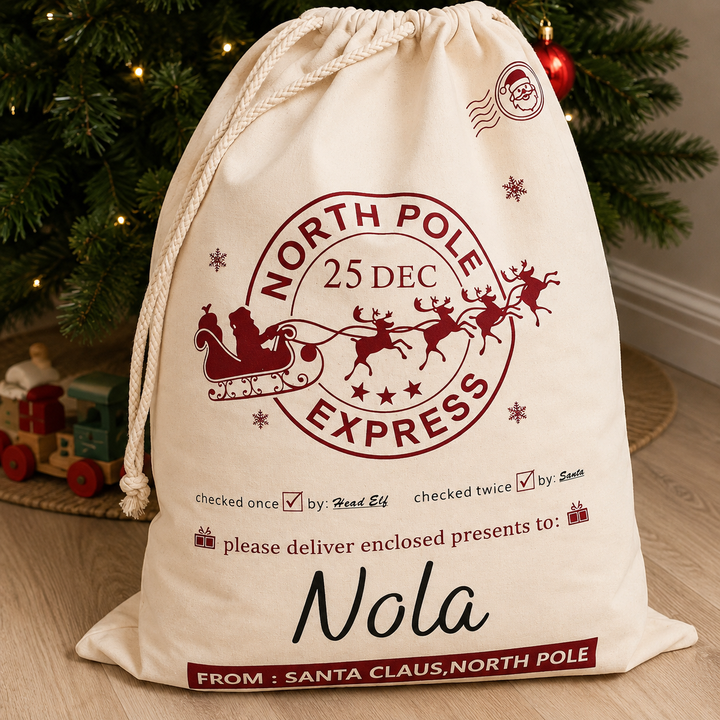 Personalised Christmas Sack | Medium