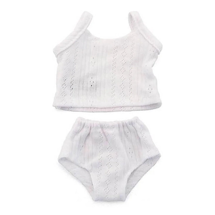 Pointelle Doll Set | White