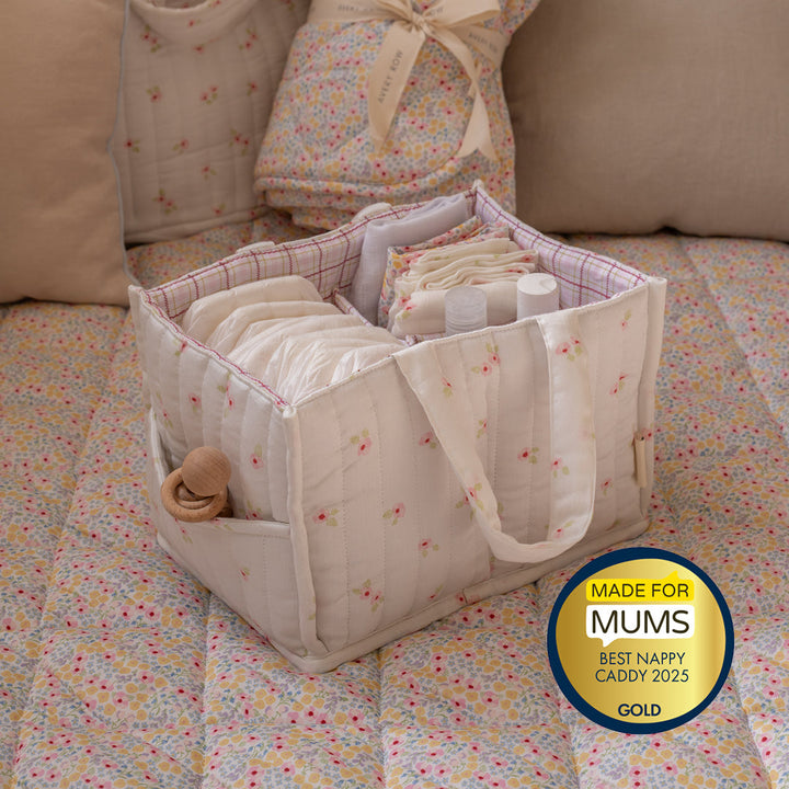 Avery Row Nappy Caddy | Anemone