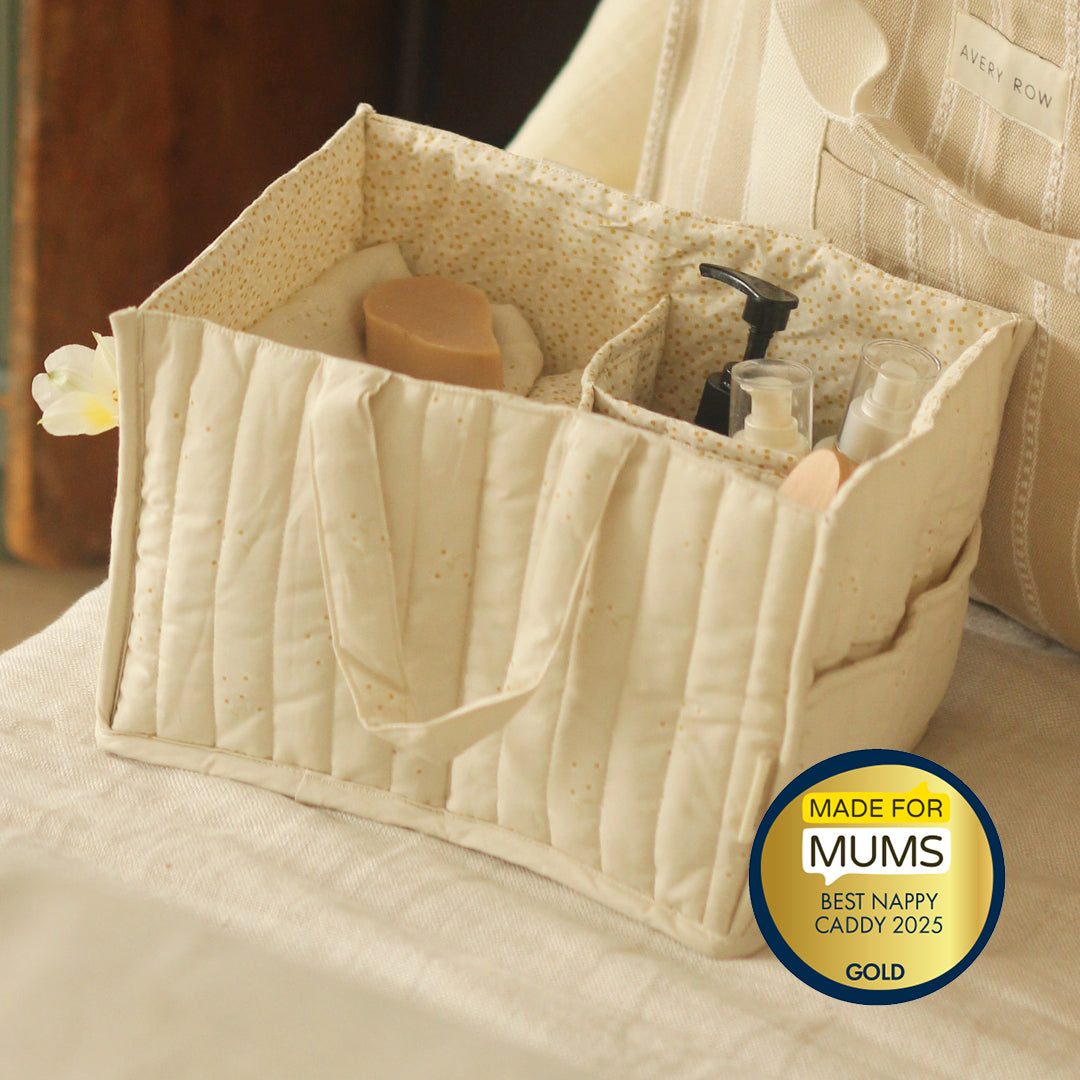 Avery Row Nappy Caddy | Wild Chamomile