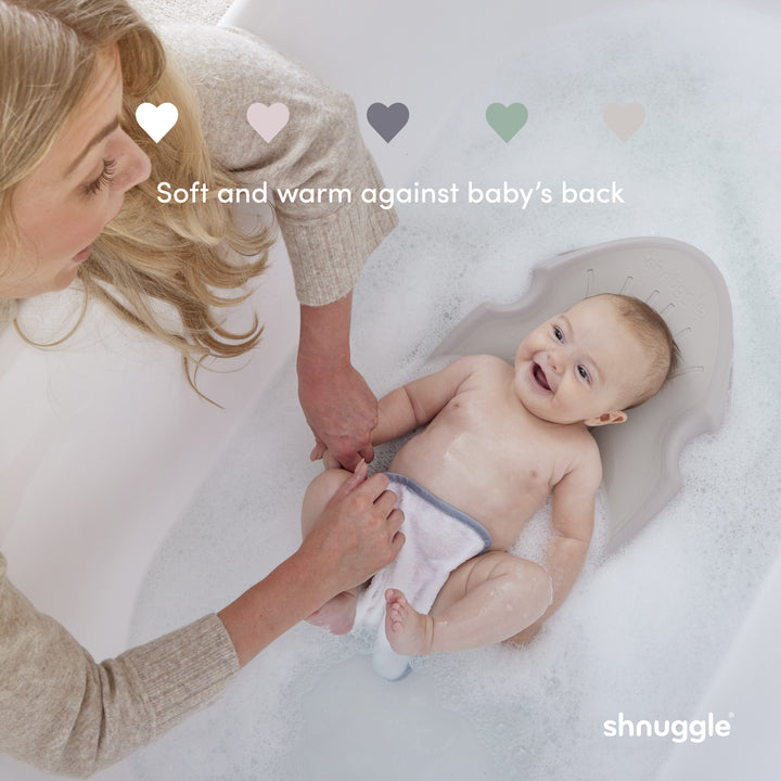 Shnuggle Newborn Bath Support | Taupe