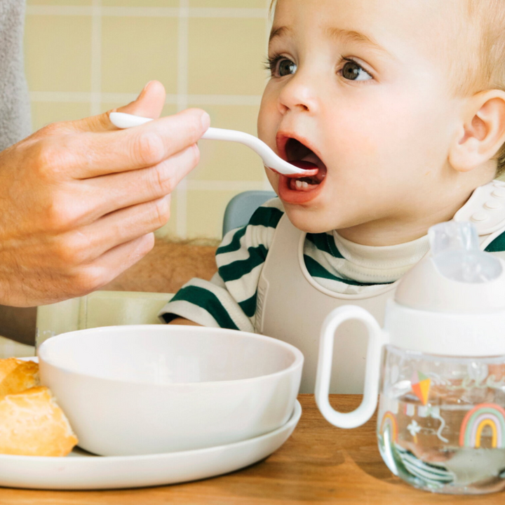 Mepal Feeding Spoon Set Mio | Sunshine & Rainbow