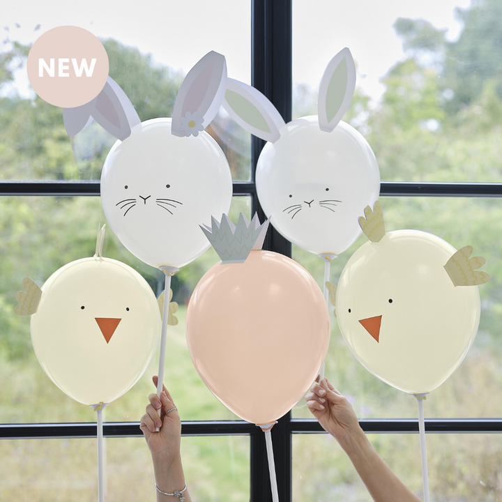 Ginger Ray Easter Character Balloon Bundle