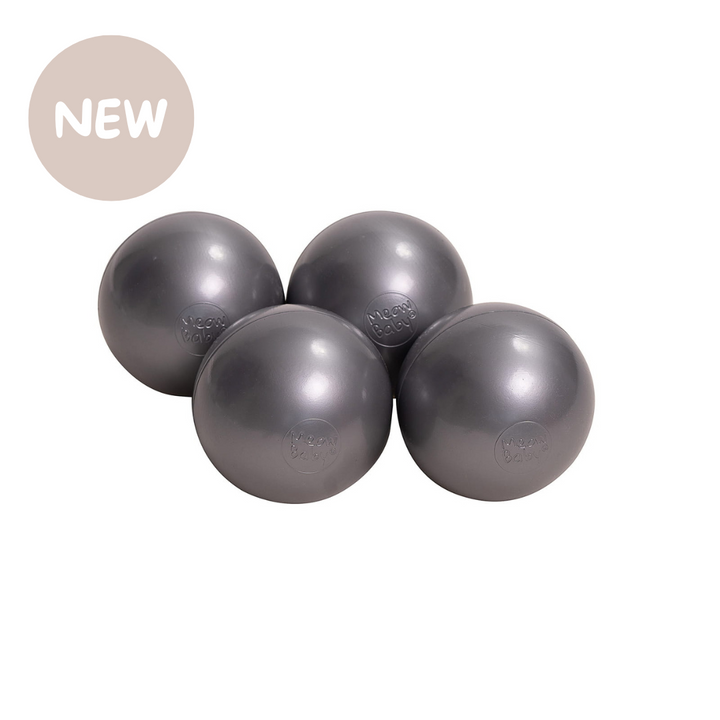 Meow Baby Ball Pit Balls | Silver