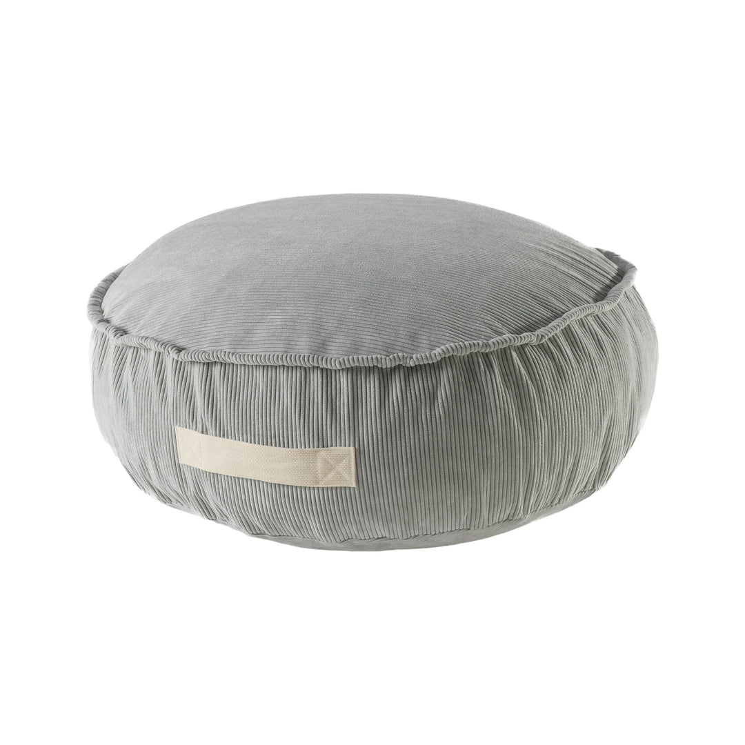 MeowBaby Round Pouffe | Grey