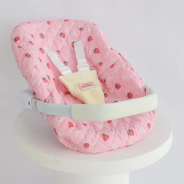 Tiny Harlow Car Seat | Strawberry Picnic