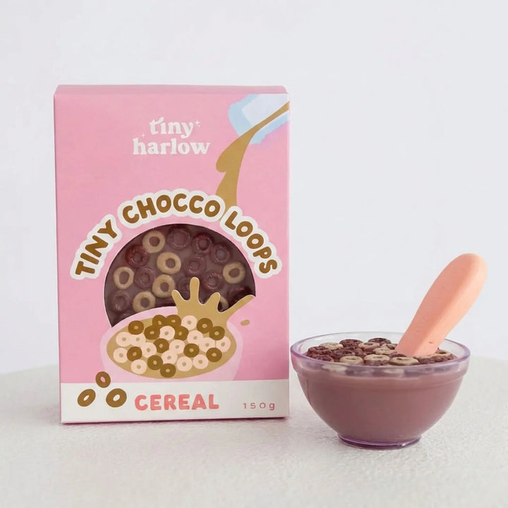 Tiny Harlow Tiny Chocolate Loops Cereal Bowl