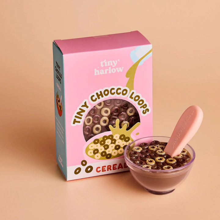 Tiny Harlow Tiny Chocolate Loops Cereal Bowl
