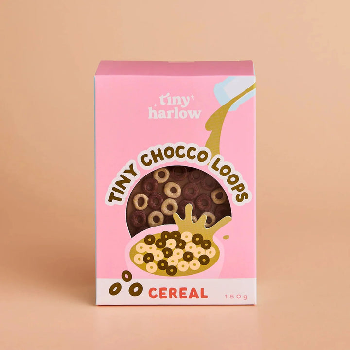 Tiny Harlow Tiny Chocolate Loops Cereal Bowl