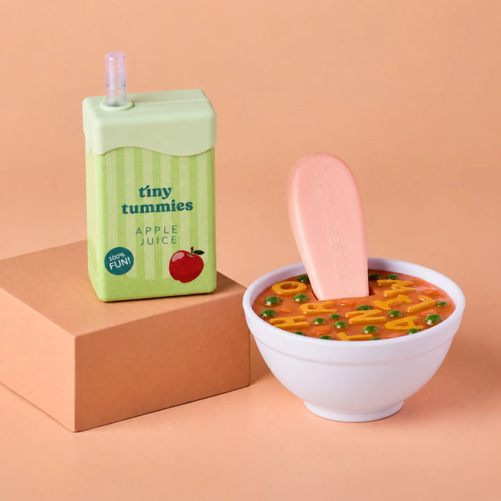 Alphabet Soup & Apple Juice Set