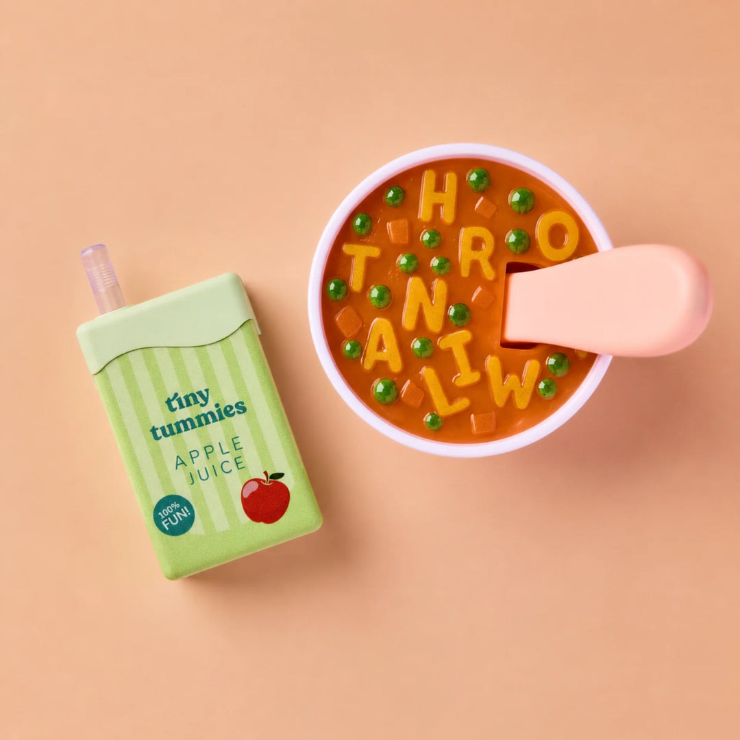 Alphabet Soup & Apple Juice Set