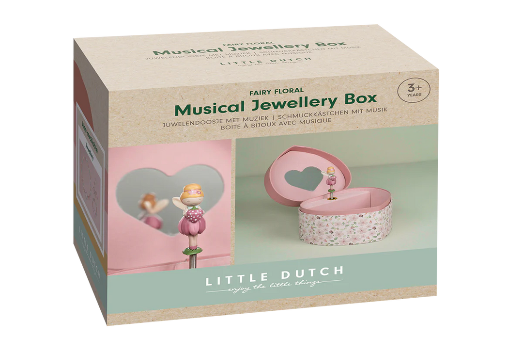 Little Dutch Jewellery Box With Music | Fairy Garden