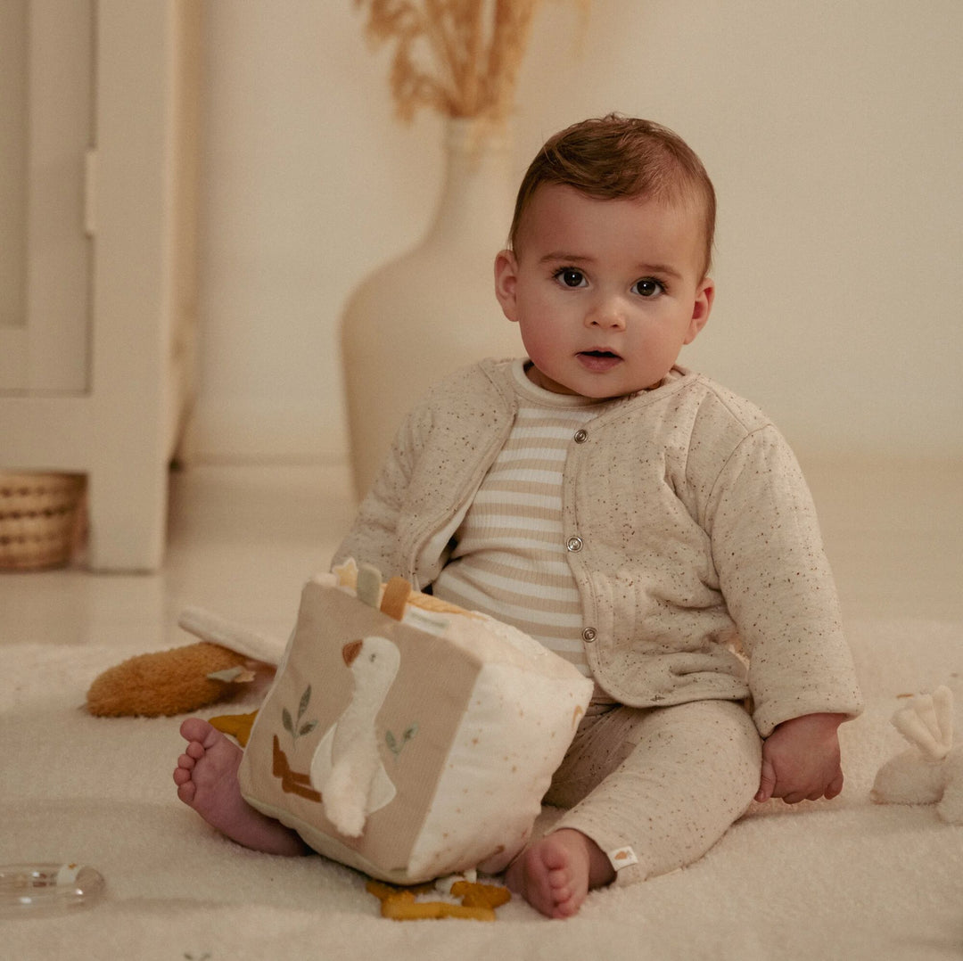Little Dutch Soft Activity Cube | Newborn Naturals
