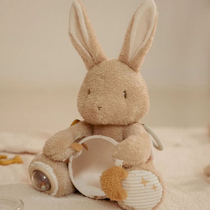 Little Dutch Activity Cuddle Toy | Baby Bunny