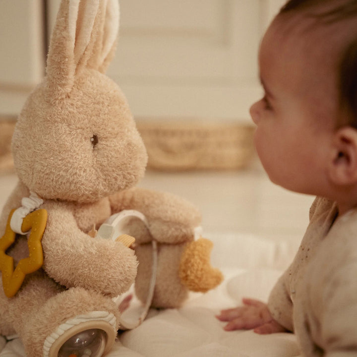 Little Dutch Activity Cuddle Toy | Baby Bunny