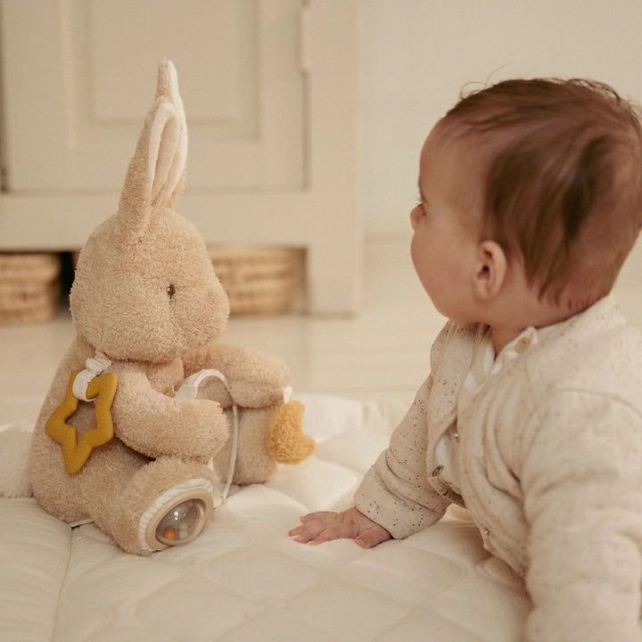Little Dutch Activity Cuddle Toy | Baby Bunny