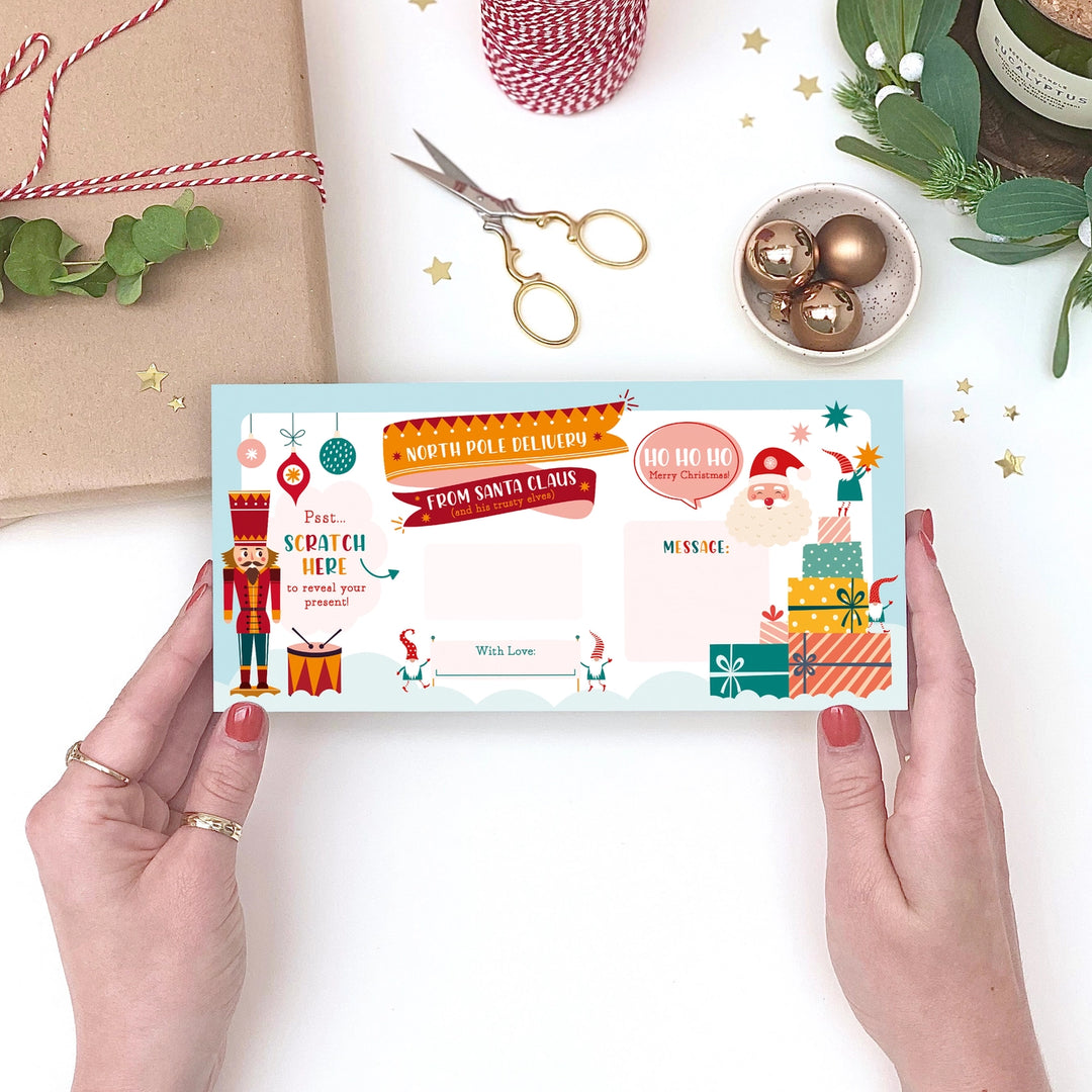 Santa’s North Pole Delivery Ticket