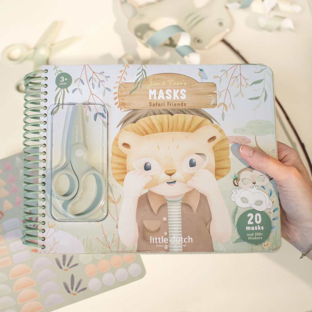 Making Masks Craft Book Jim | Safari Friends