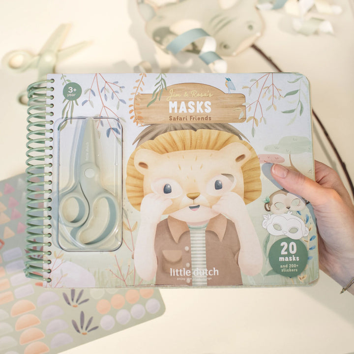 Making Masks Craft Book Jim | Safari Friends
