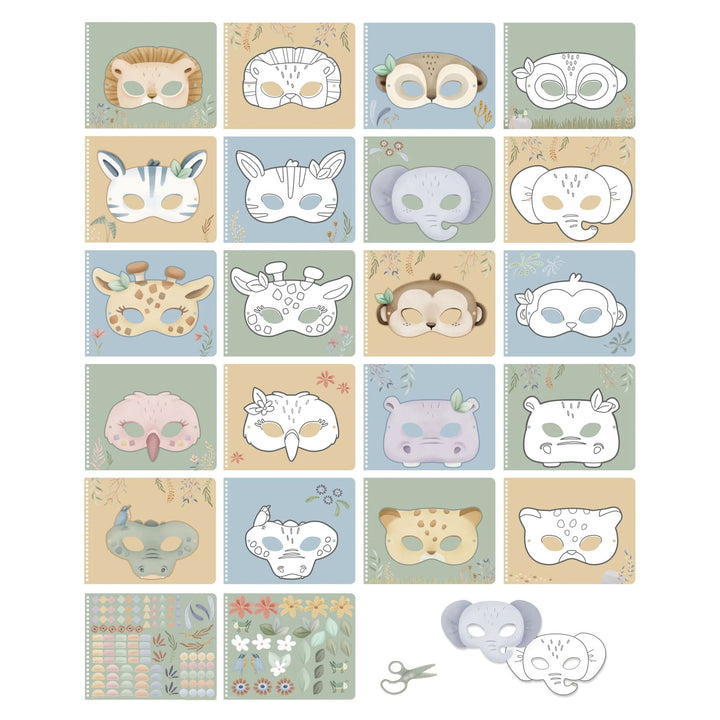 Making Masks Craft Book Jim | Safari Friends