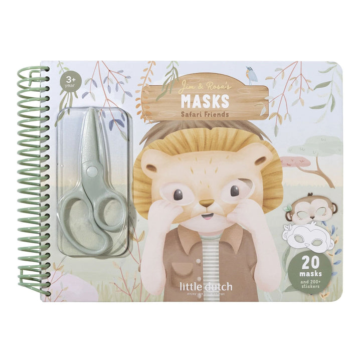 Making Masks Craft Book Jim | Safari Friends