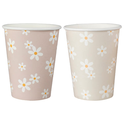 Ginger Ray Daisy Floral Paper Cups
