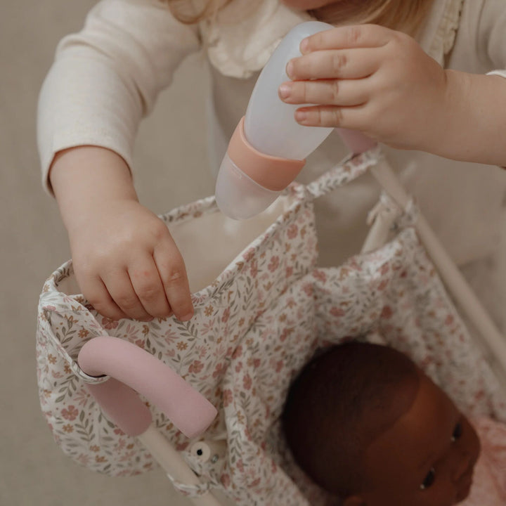 PRE ORDER Little Dutch Metal Stroller | White